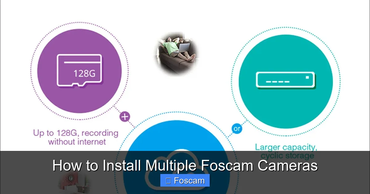 How to Install Multiple Foscam Cameras