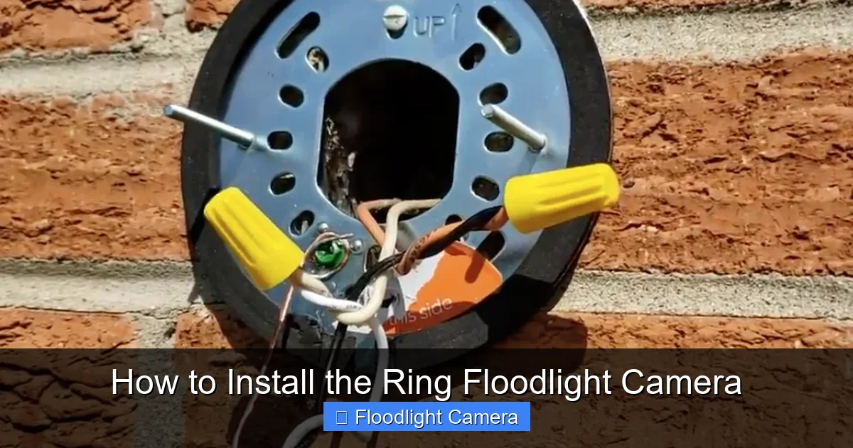 How to Install the Ring Floodlight Camera