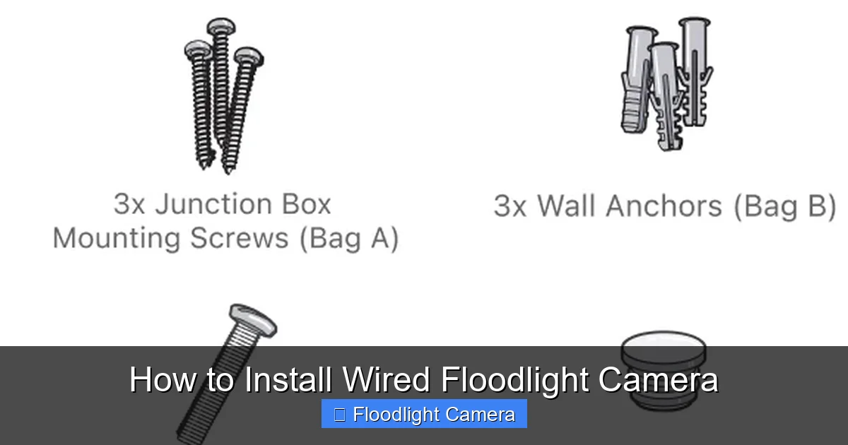 How to Install Wired Floodlight Camera