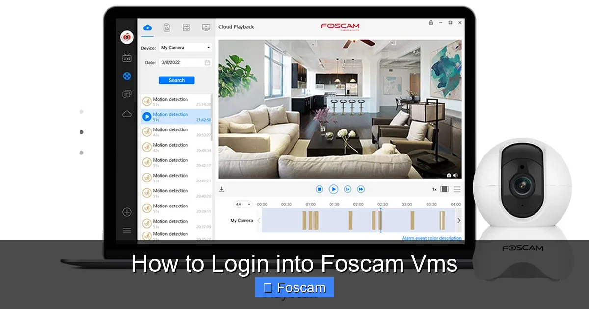 How to Login into Foscam Vms