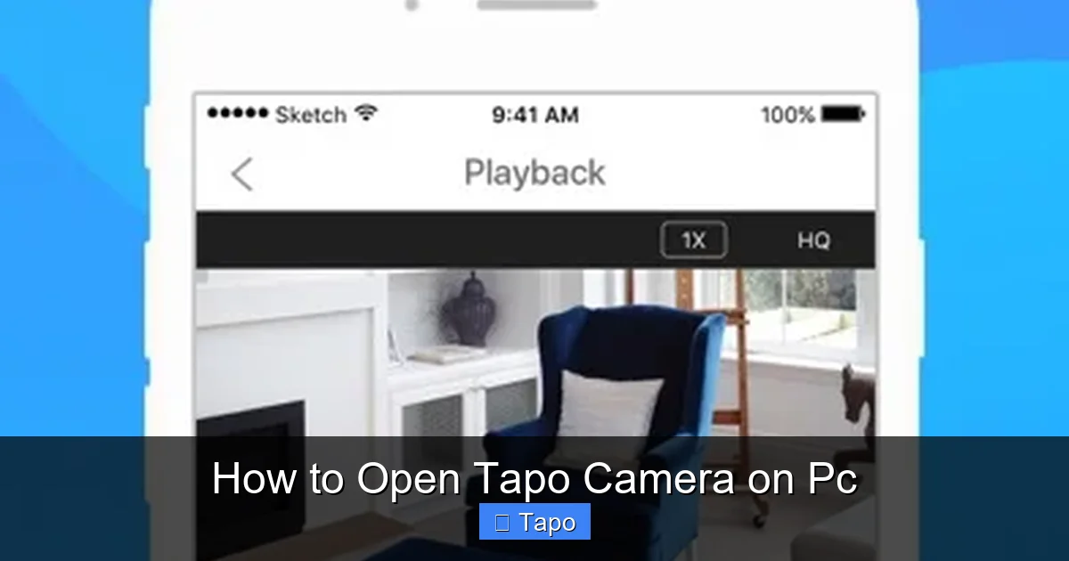 How to Open Tapo Camera on Pc