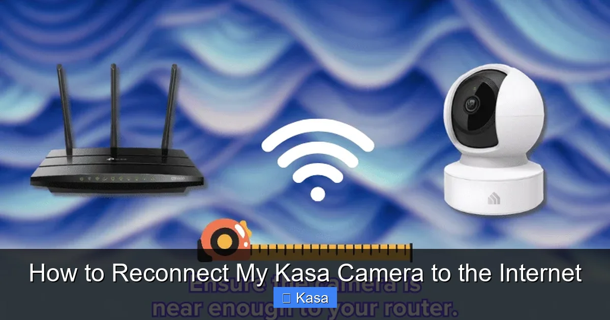 How to Reconnect My Kasa Camera to the Internet
