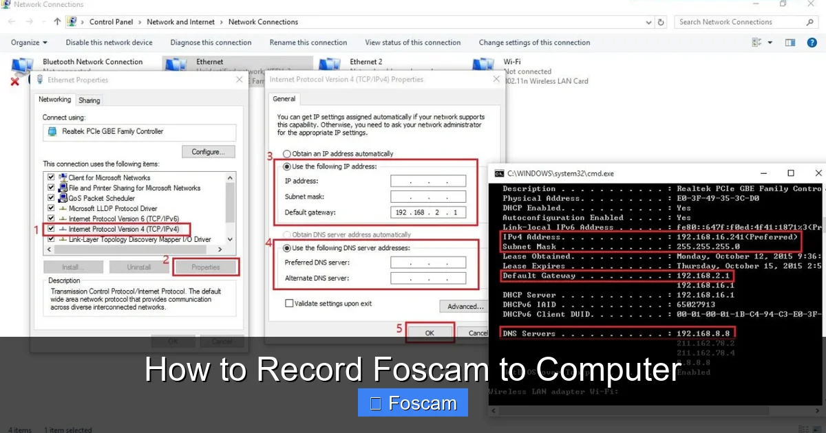 How to Record Foscam to Computer