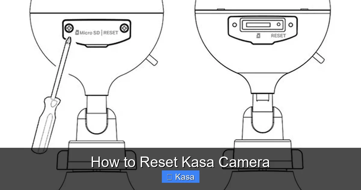 How to Reset Kasa Camera