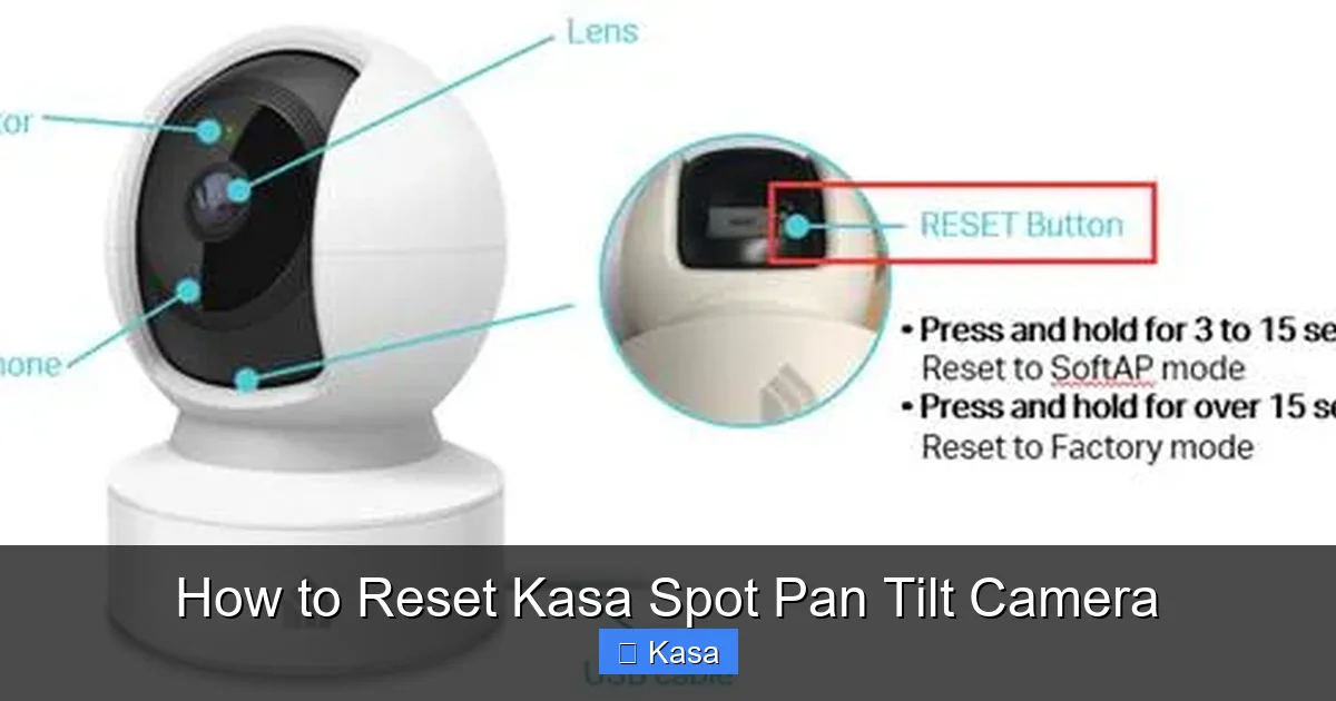 How to Reset Kasa Spot Pan Tilt Camera