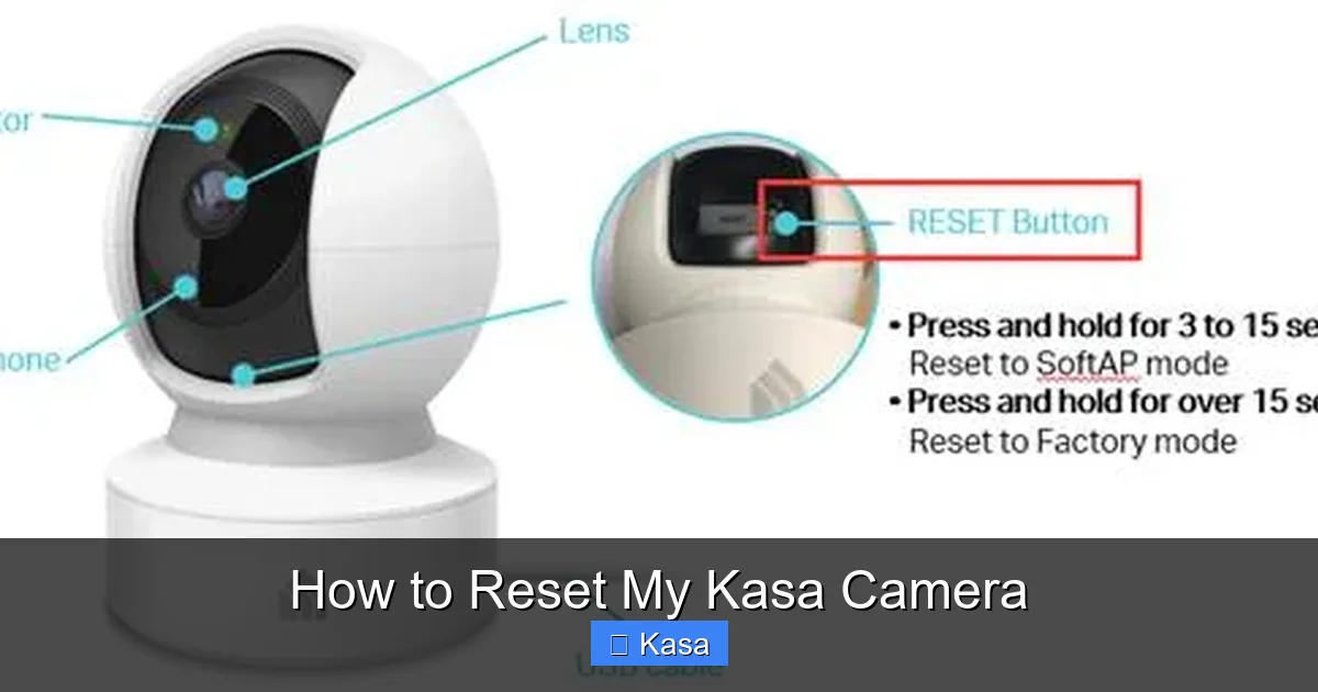 How to Reset My Kasa Camera