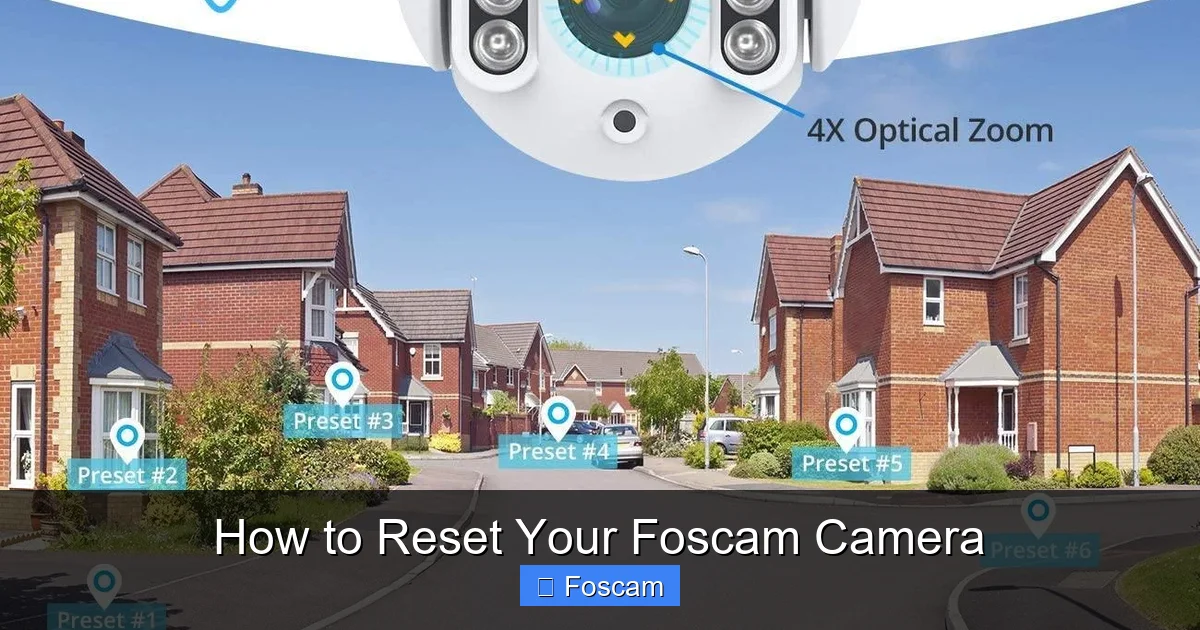 How to Reset Your Foscam Camera