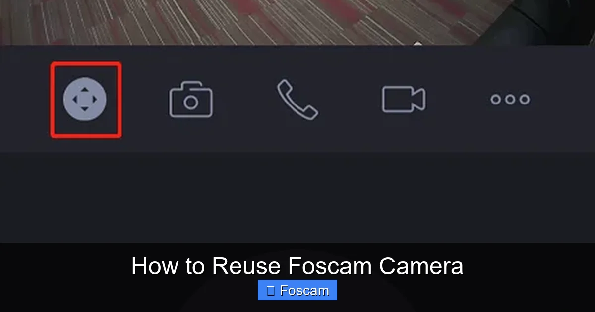 How to Reuse Foscam Camera