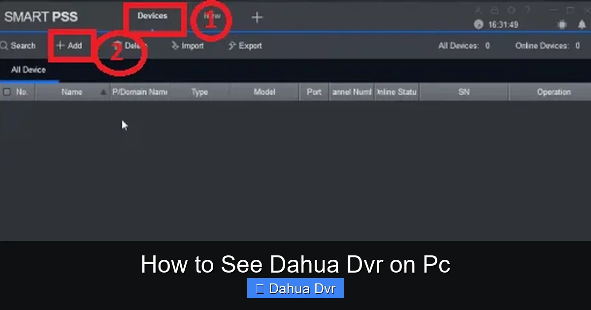 How to See Dahua Dvr on Pc