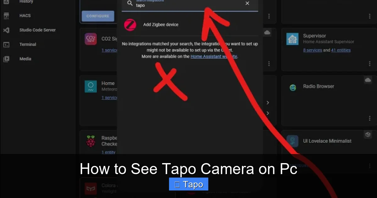 How to See Tapo Camera on Pc