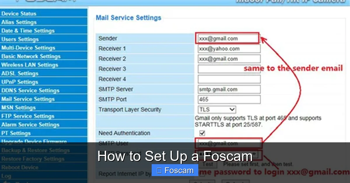 How to Set Up a Foscam