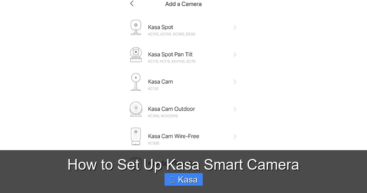 How to Set Up Kasa Smart Camera