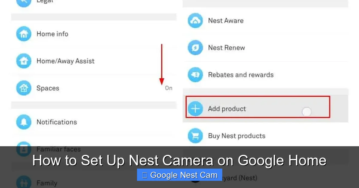 How to Set Up Nest Camera on Google Home