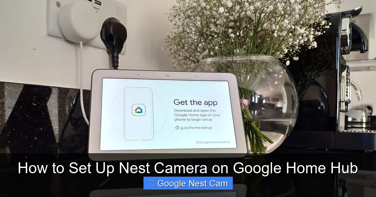 How to Set Up Nest Camera on Google Home Hub