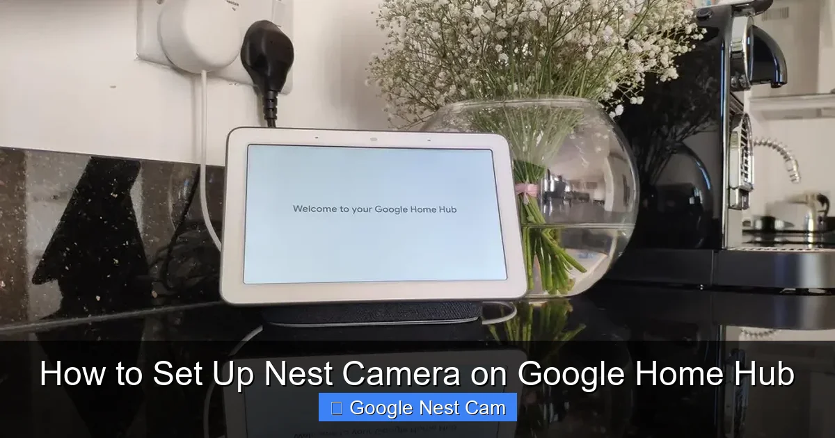 How to Set Up Nest Camera on Google Home Hub
