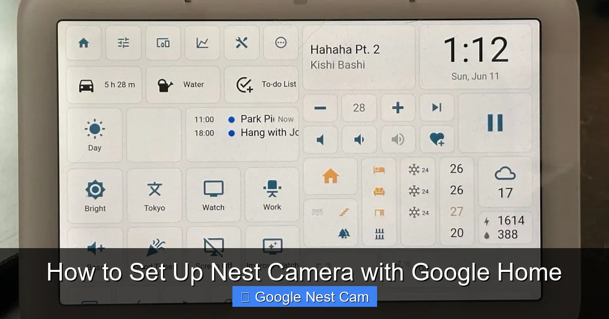 How to Set Up Nest Camera with Google Home