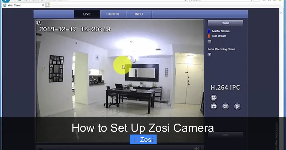 How to Set Up Zosi Camera