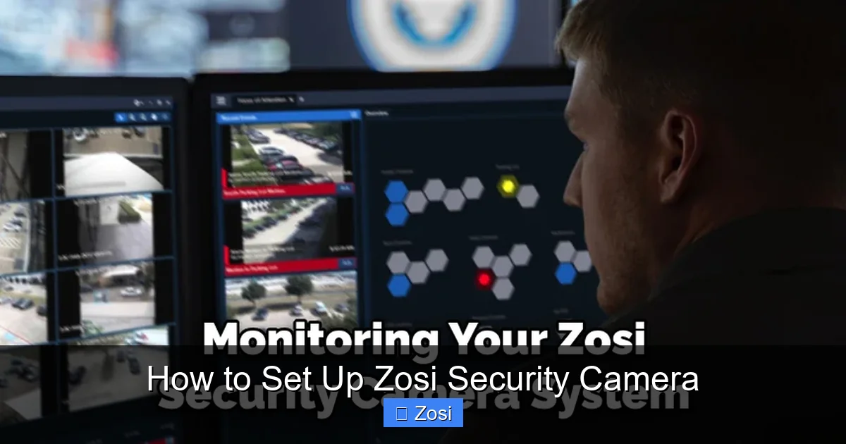 How to Set Up Zosi Security Camera