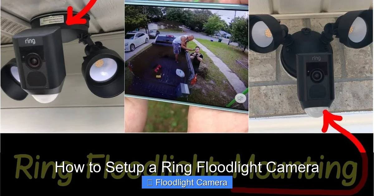How to Setup a Ring Floodlight Camera