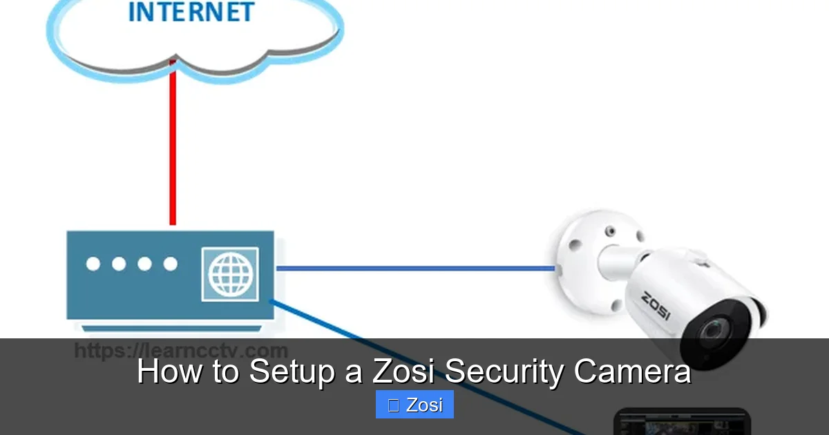 How to Setup a Zosi Security Camera