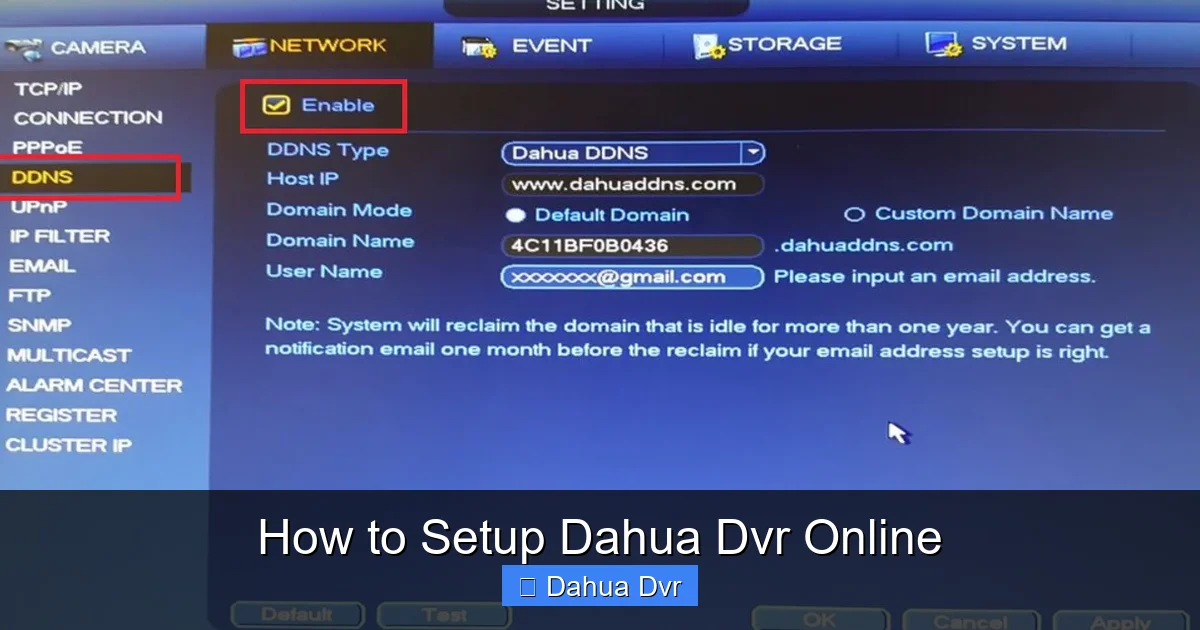 How to Setup Dahua Dvr Online