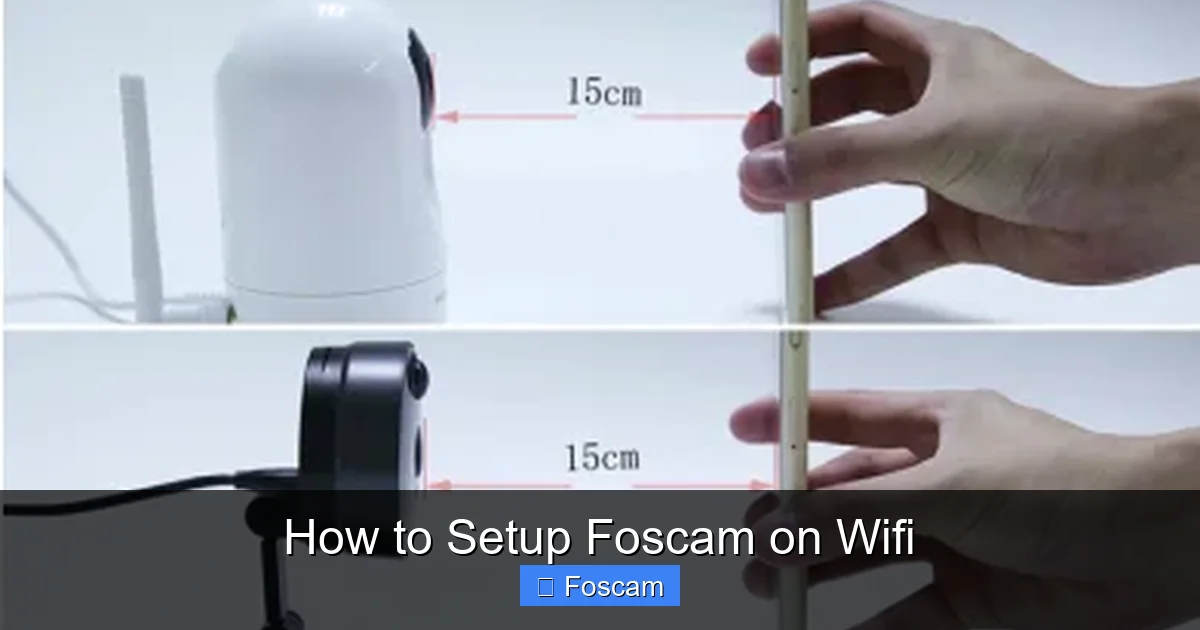 How to Setup Foscam on Wifi