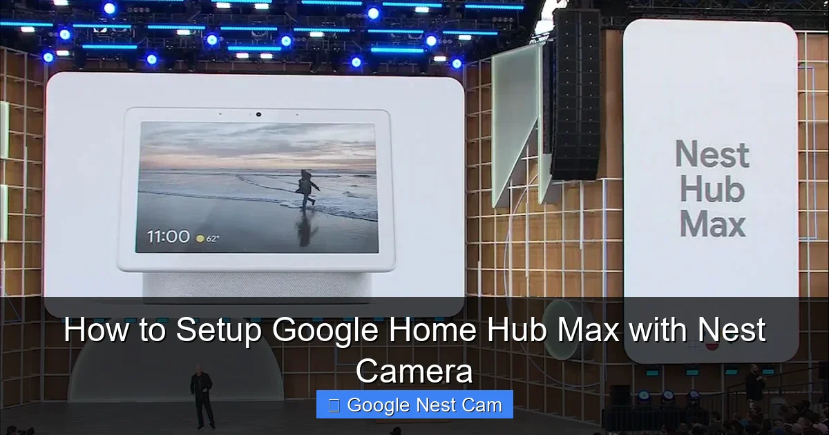 How to Setup Google Home Hub Max with Nest Camera