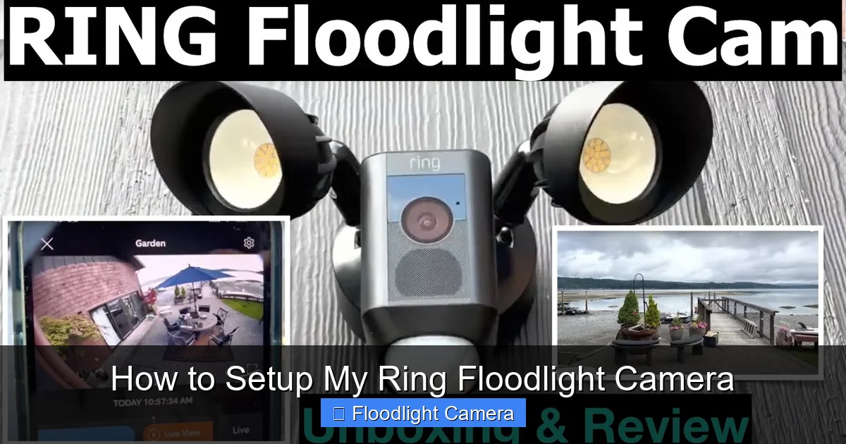 How to Setup My Ring Floodlight Camera