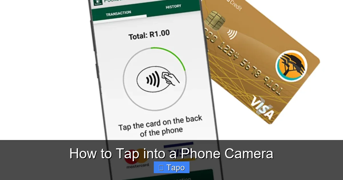 How to Tap into a Phone Camera