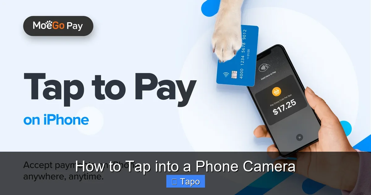 How to Tap into a Phone Camera