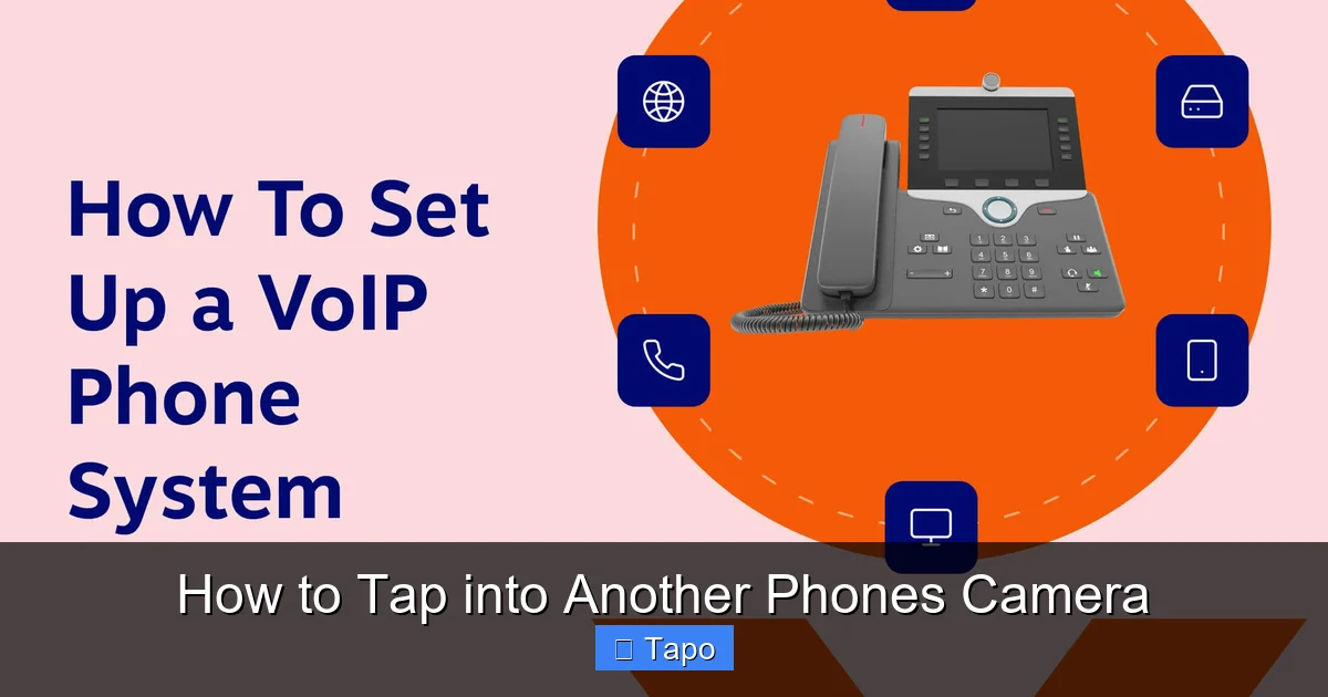 How to Tap into Another Phones Camera