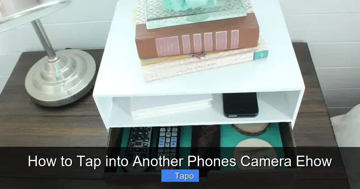 How to Tap into Another Phones Camera Ehow