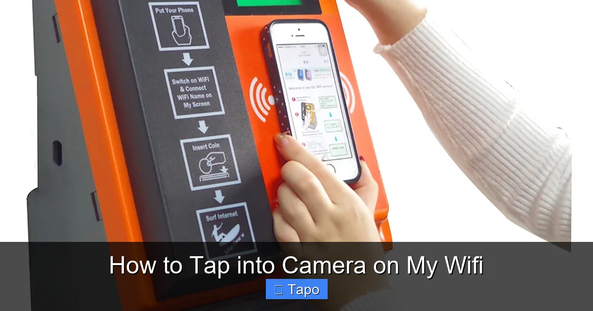 How to Tap into Camera on My Wifi