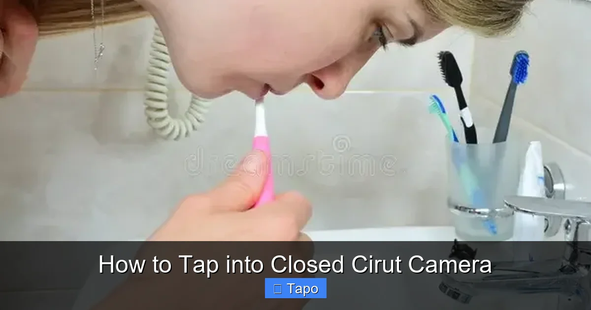 How to Tap into Closed Cirut Camera