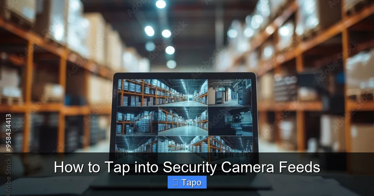 How to Tap into Security Camera Feeds