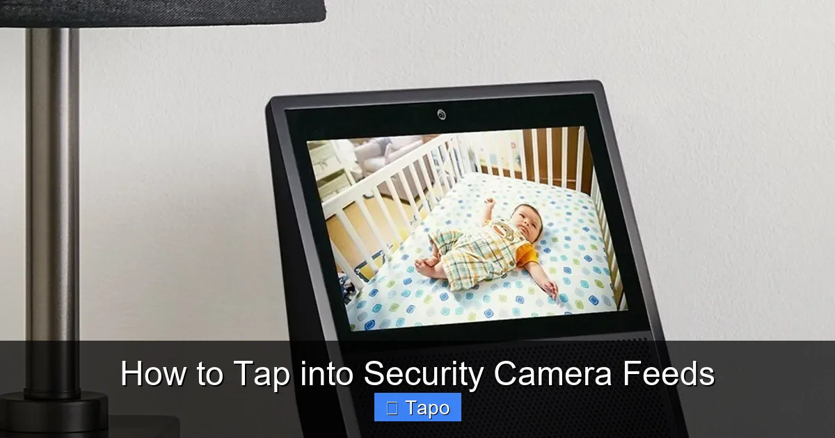 How to Tap into Security Camera Feeds