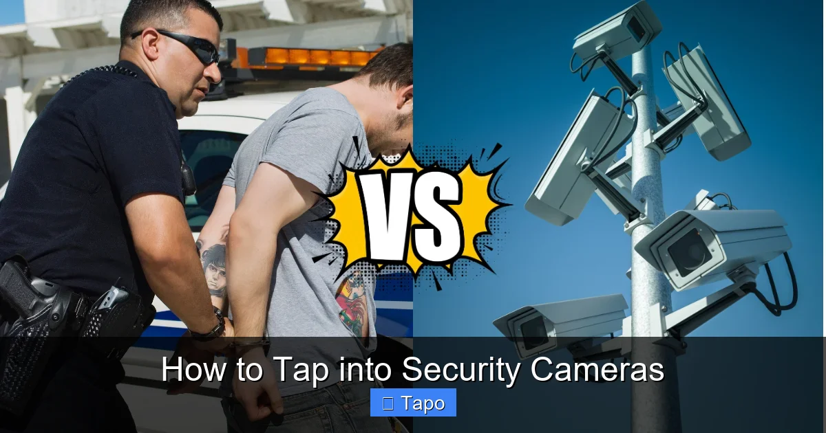 How to Tap into Security Cameras
