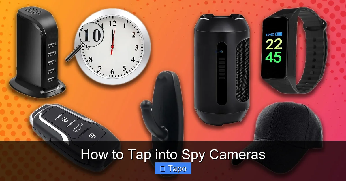 How to Tap into Spy Cameras