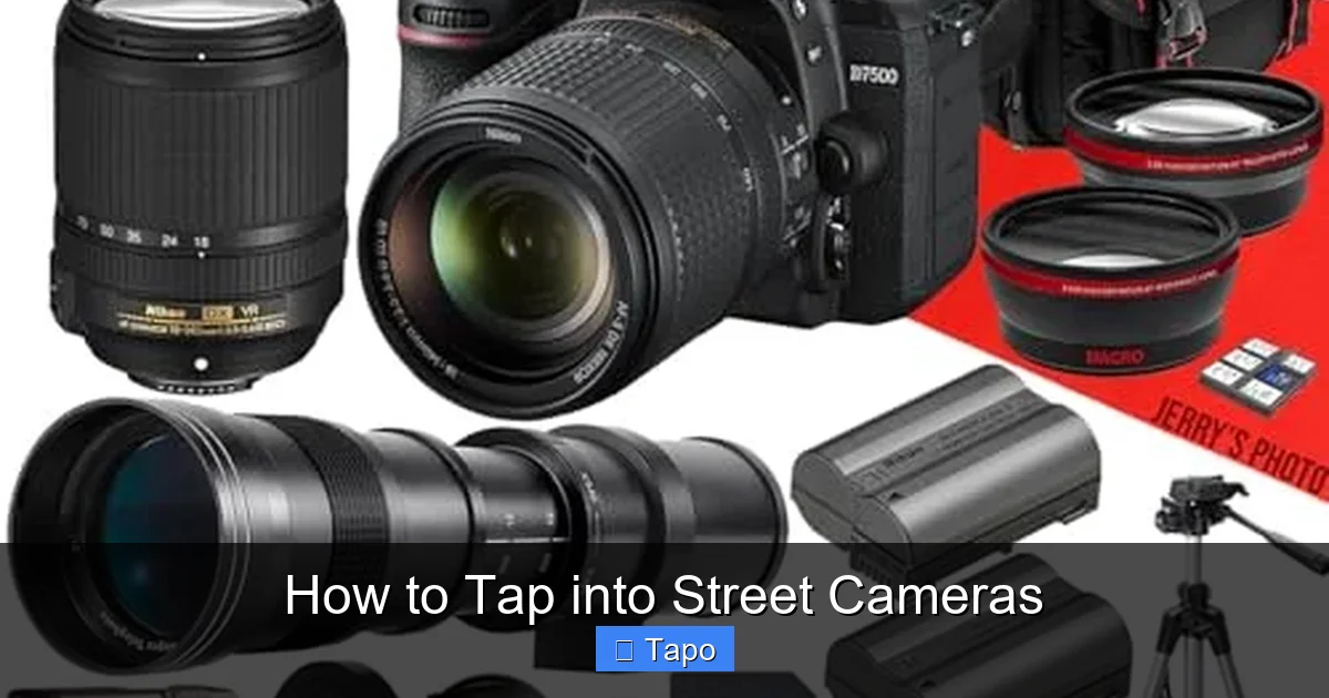 How to Tap into Street Cameras