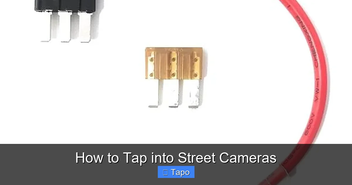 How to Tap into Street Cameras