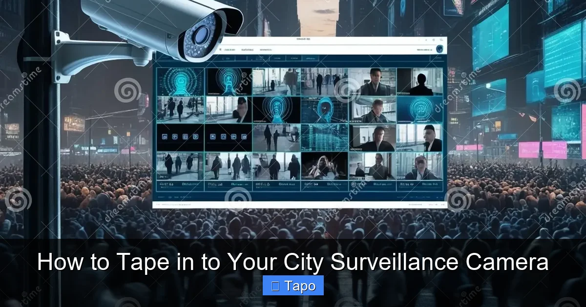 How to Tape in to Your City Surveillance Camera