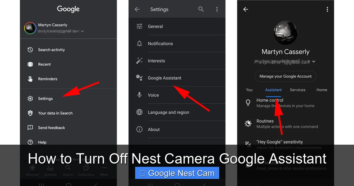 How to Turn Off Nest Camera Google Assistant