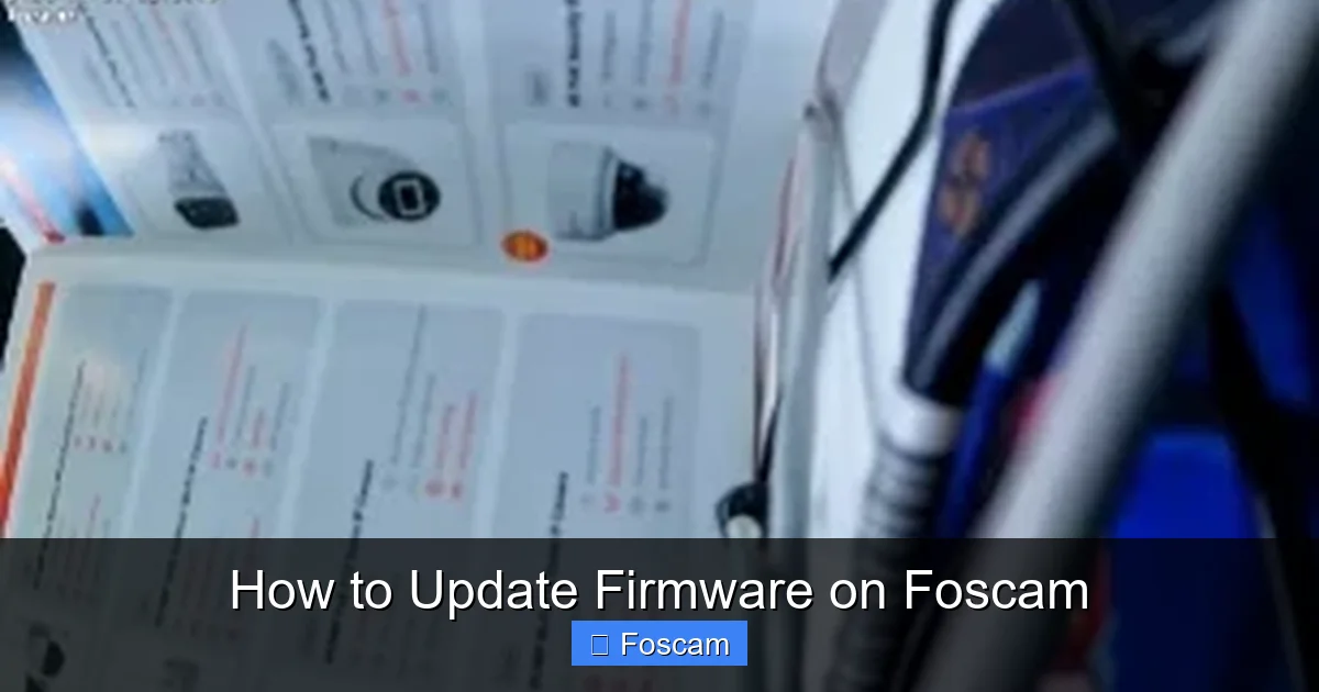 How to Update Firmware on Foscam