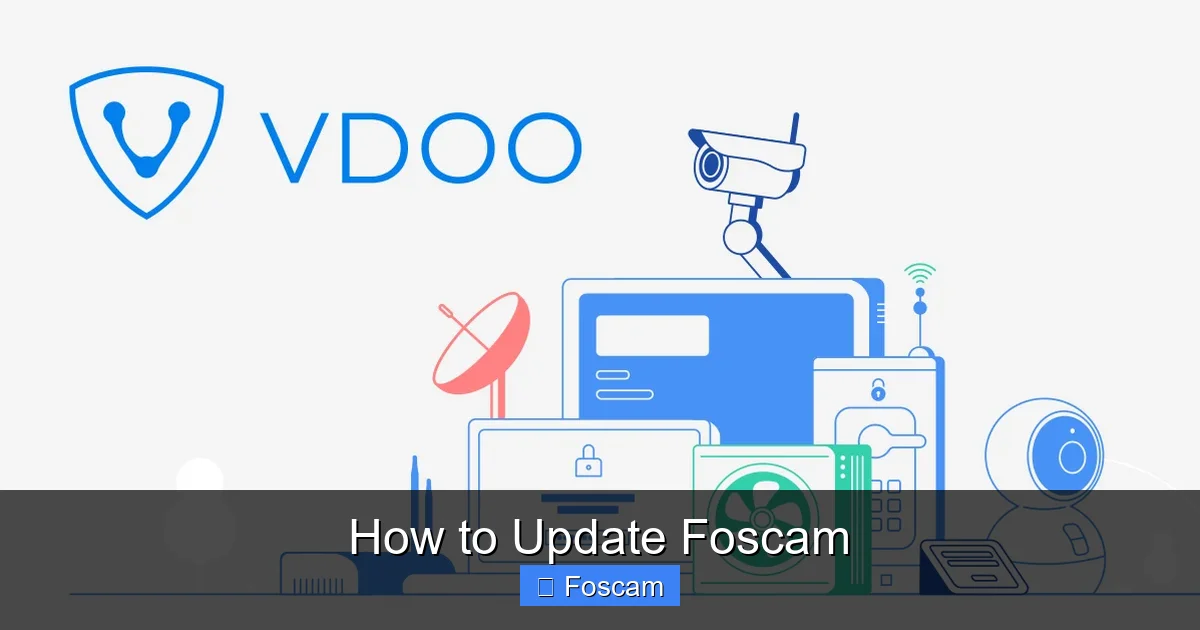 How to Update Foscam
