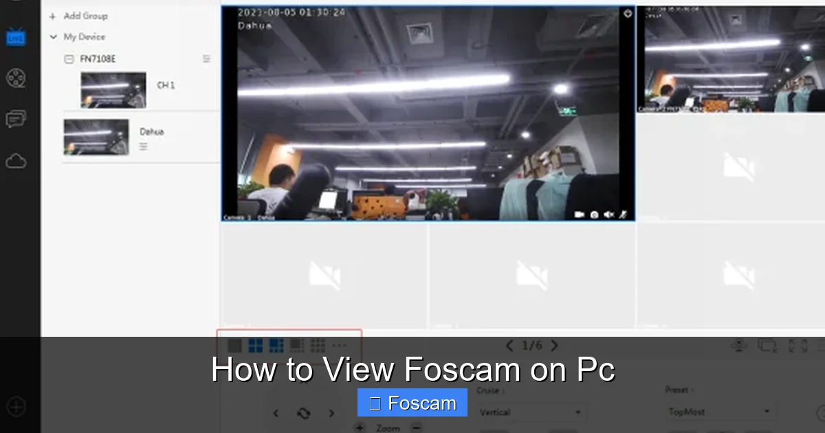 How to View Foscam on Pc