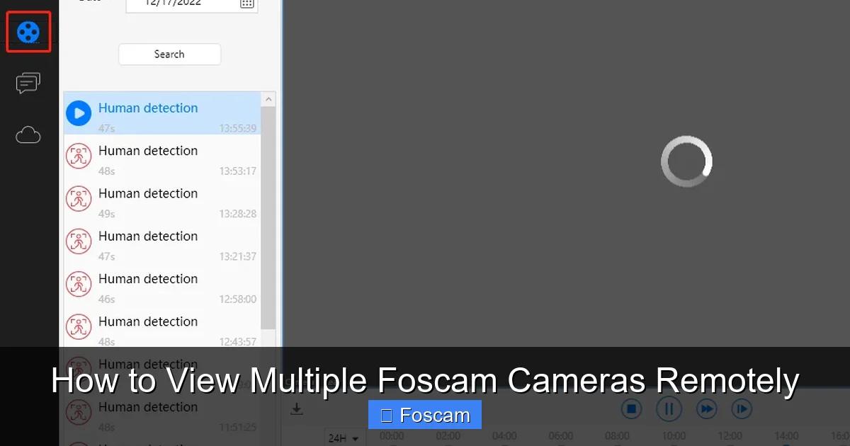 How to View Multiple Foscam Cameras Remotely
