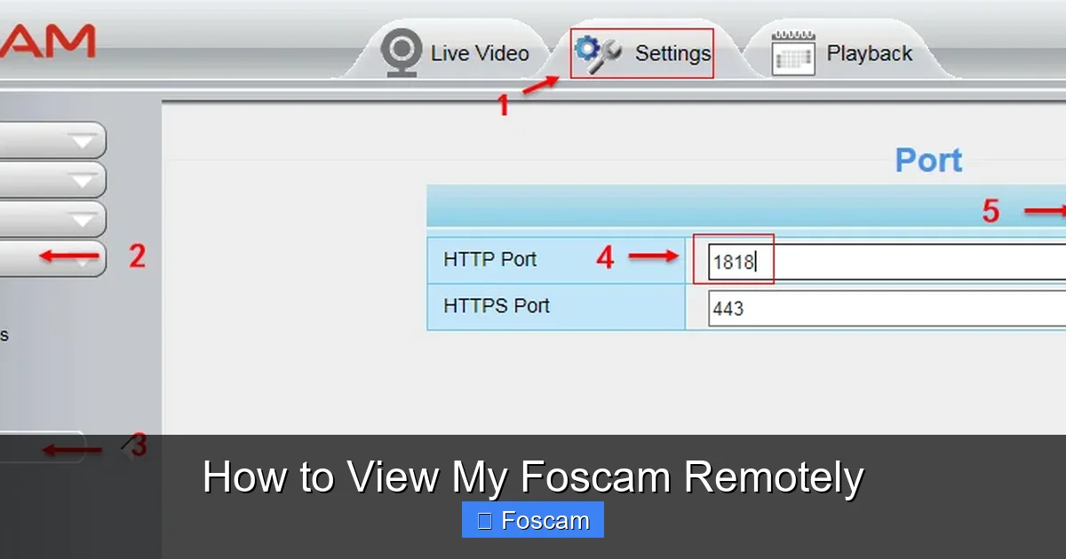 How to View My Foscam Remotely