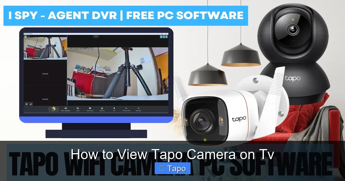 How to View Tapo Camera on Tv