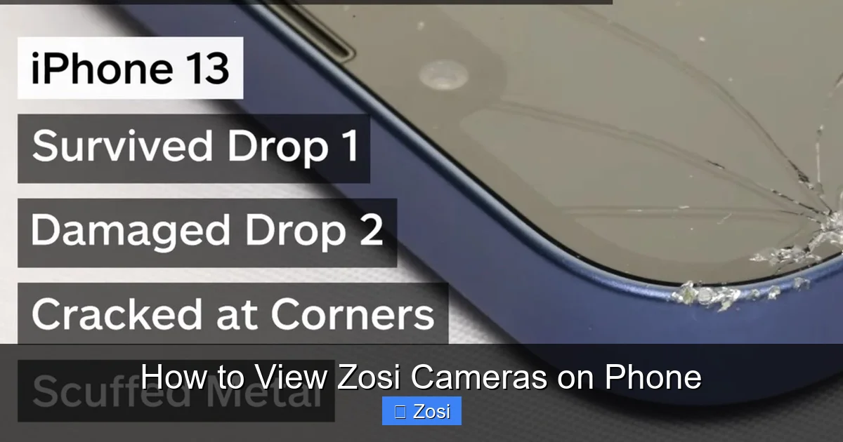 How to View Zosi Cameras on Phone