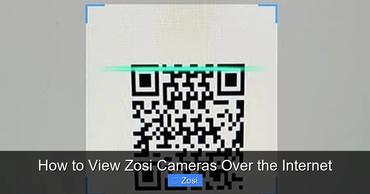 How to View Zosi Cameras Over the Internet